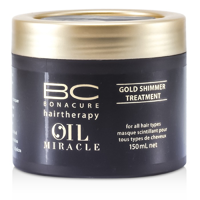 Schwarzkopf BC Oil Miracle טיפול זהב נוצץ (לכול סוגי השיער) 150ml/5ozProduct Thumbnail