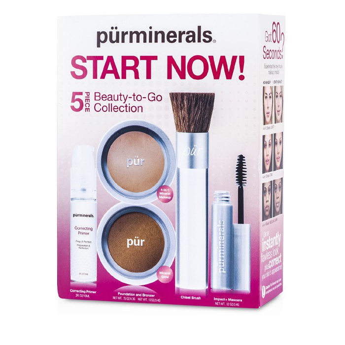 矿物彩妆 PurMinerals PurMinerals 闪耀当下5件套美妆组合 5件装Product Thumbnail