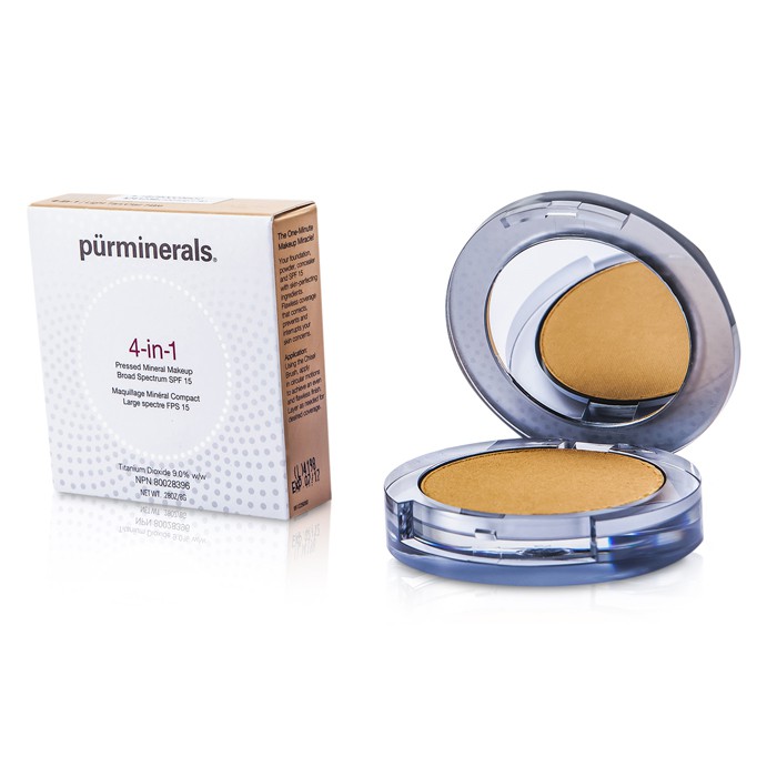 PurMinerals 4 In 1 Maquillaje Mineral Prensado SPF15 (Con Ingredientes de Cuidado de la Piel) 8g/0.28ozProduct Thumbnail