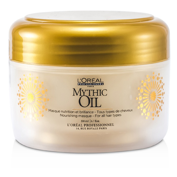 L'Oreal Professionnel Mythic Oil Nourishing Masque (For All Hair Types) 200ml/6.7ozProduct Thumbnail