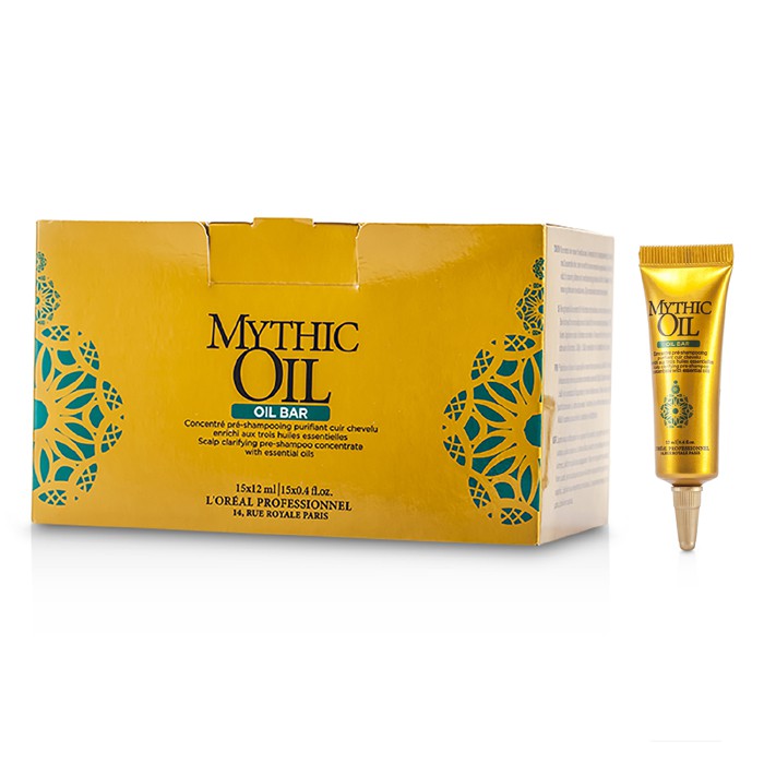 L'Oreal Mythic Oil Scalp Clarifying Pre-Shampoo Concentrate with Essential Oils 15x12ml/0.4ozProduct Thumbnail