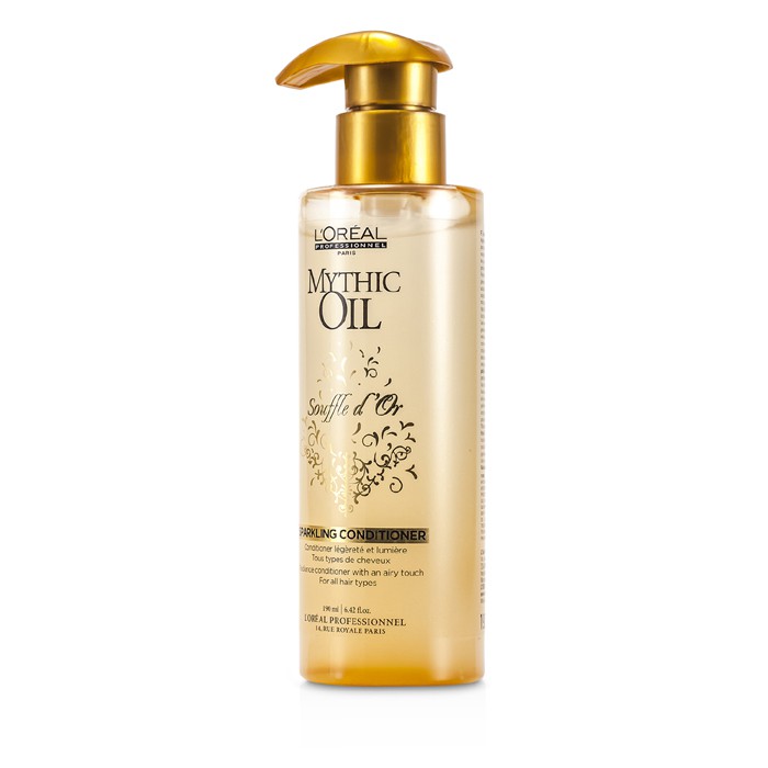 L'Oreal Mythic Oil Souffle d'Or Sparkling Conditioner (For All Hair Types) 190ml/6.42ozProduct Thumbnail