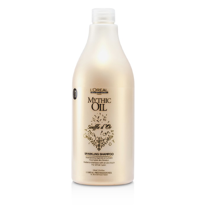 L'Oreal Mythic Oil Souffle d'Or Sparkling Shampoo (For All Hair Types) 750ml/25.4ozProduct Thumbnail