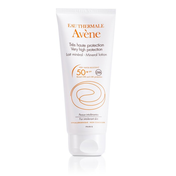 Avene תחליב מינרלי בהגנה גבוהה SPF 50+ (לעור ללא סובלנות עורית) 100ml/3.3ozProduct Thumbnail