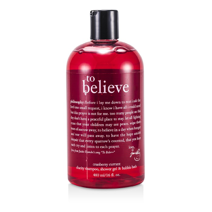 Philosophy Cranberry Currant Charity Shampoo, Shower Gel & Bubble Bath 480ml/16ozProduct Thumbnail