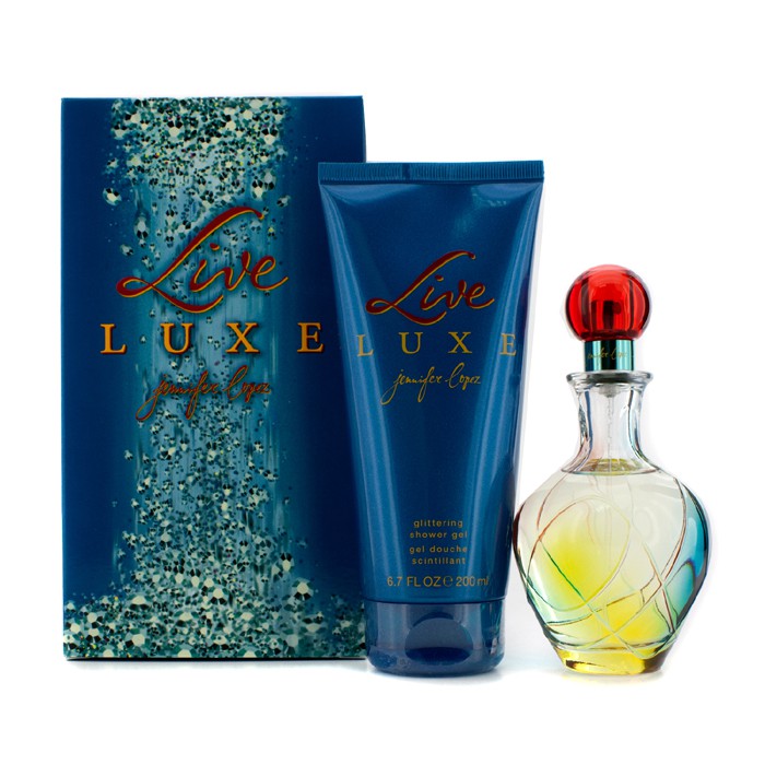 J. Lo Kazeta Live Luxe: parfémovaná voda s rozprašovačem 100ml/3.4oz + sprchový gel 200ml/6.7oz 2pcsProduct Thumbnail