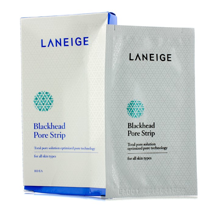 Laneige Blackhead Pore Strip - For All Skin Types (Box Slightly Damaged) 10sheetsProduct Thumbnail