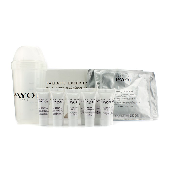 Payot Parfaite Experience Coffret: Smoothing Revitalising Radiance Activating Mask 15g/0.52oz + Facial Cleansing Scrub 10ml/0.33oz + Modelling Decongesting Balm 10ml/0.33oz 15pcsProduct Thumbnail