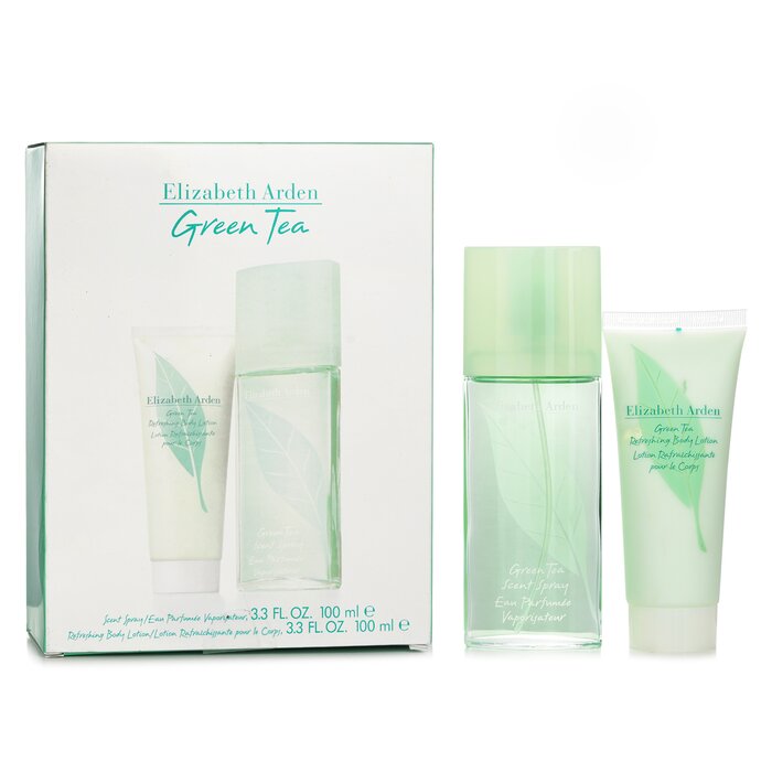 Elizabeth Arden Green Tea Casetă: Apă Parfumată Spray 100ml/3.3oz + Loțiune Împrospătantă de Corp 100ml/3.3oz 2pcsProduct Thumbnail