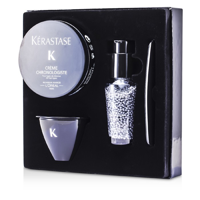 Kerastase Chronolgiste Essential Restorative Concentrate Kit (For All Hair Types) 4pcsProduct Thumbnail