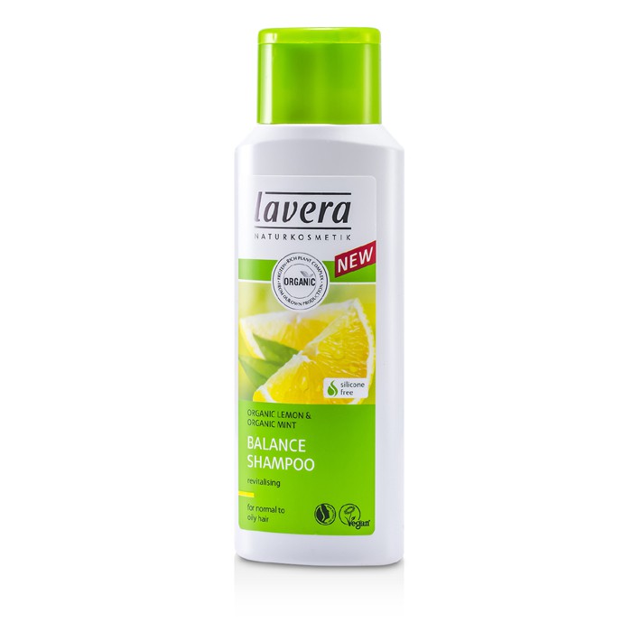 Lavera Organic Lemon & Organic Mint Balance Shampoo (For Normal to Oily Hair) 200ml/6.6ozProduct Thumbnail