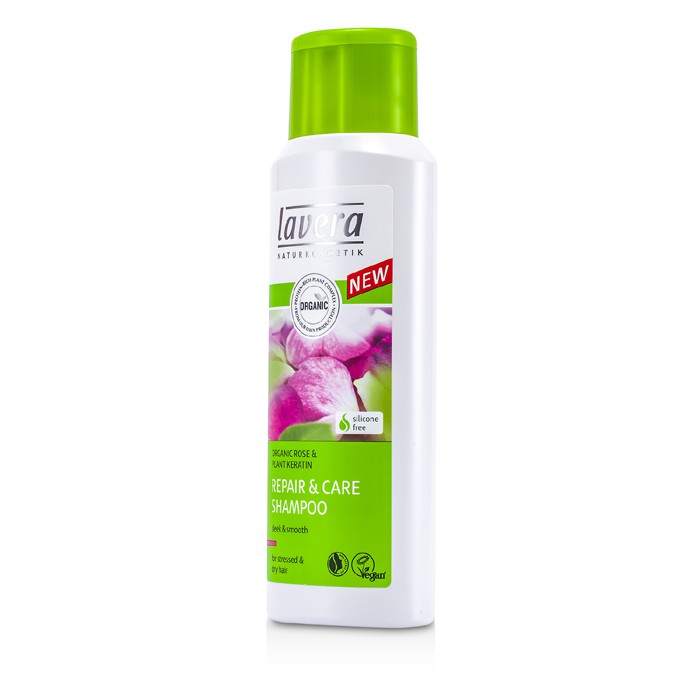 Lavera Organic Rose & Plant Keratin Repair & Care Shampoo (For Stressed & Dry Hair) 200ml/6.6ozProduct Thumbnail