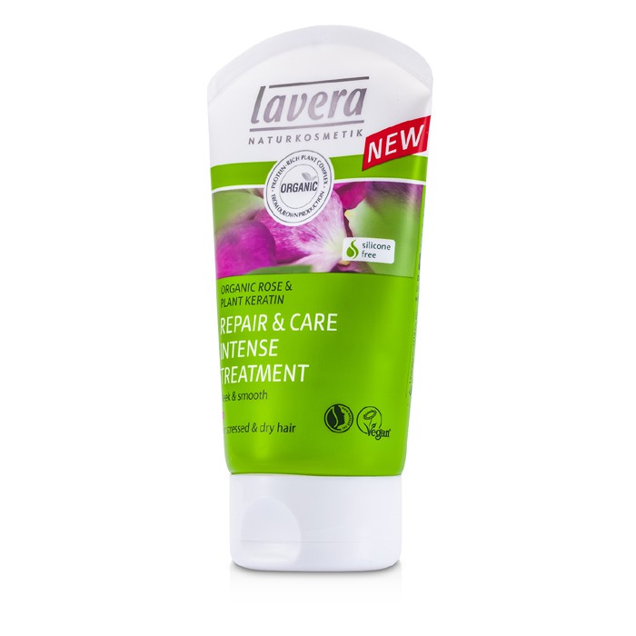 Lavera Organic Rose & Plant Keratin Repair & Care Intense Treatment (For Stressed & Dry Hair) 125ml/4.1ozProduct Thumbnail