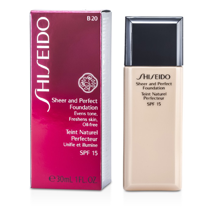 Shiseido Podkład z filtrem ochronnym Sheer & Perfect Foundation SPF 15 30ml/1ozProduct Thumbnail