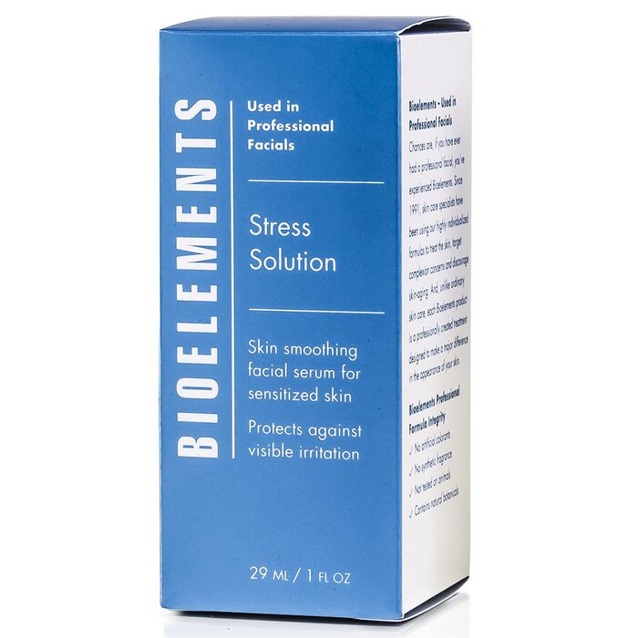Bioelements Stress Solution - Skin Smoothing Facial Serum (For All Skin Types) 29ml/1ozProduct Thumbnail