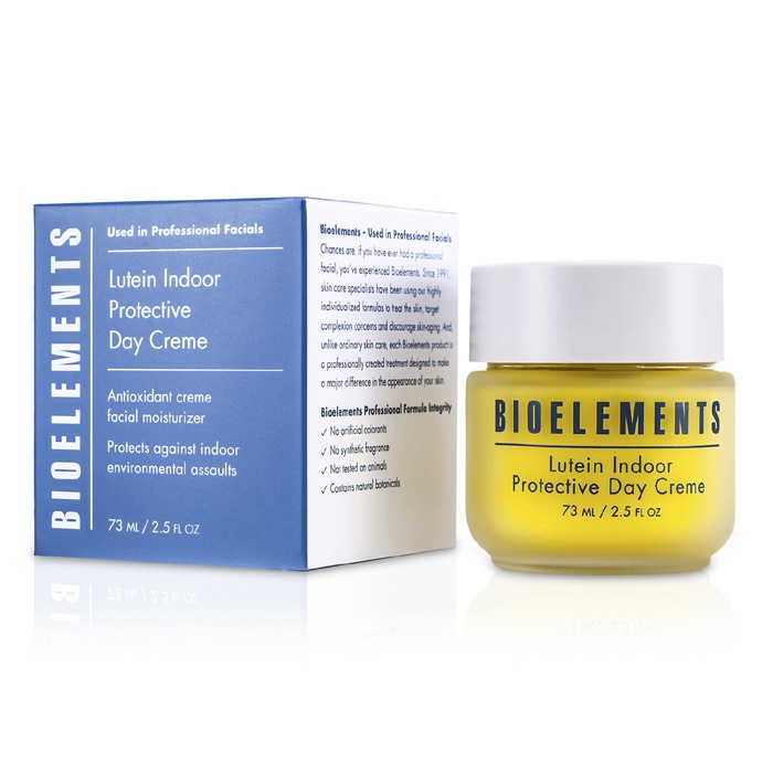 Bioelements Lutein Indoor Protective Day Creme (For Very Dry, Dry, Combination Skin) 73ml/2.5ozProduct Thumbnail