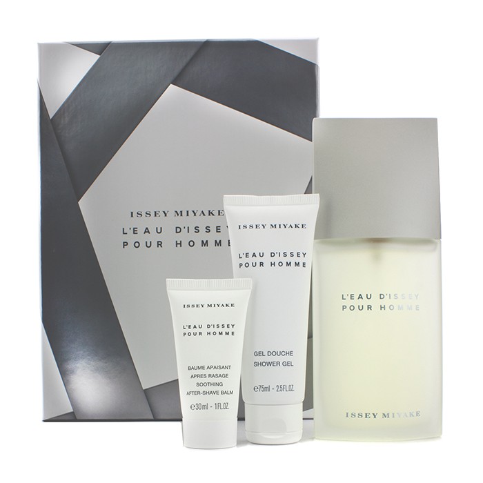 Issey Miyake Issey Miyake Coffret: Eau De Toilette Spray 125ml/4.2oz + Shower Gel 75ml/2.5oz + Soothing After Shave Balm 30ml/1oz 3pcsProduct Thumbnail