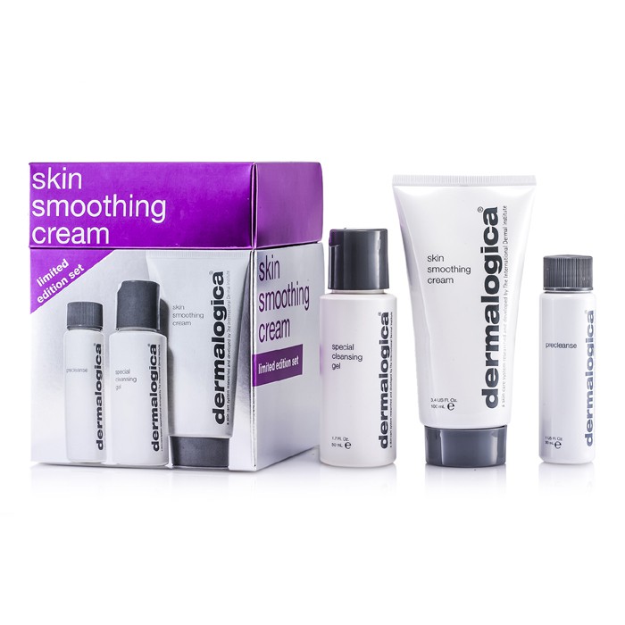 Dermalogica Skin Smoothing Cream Limited Edition Set: Skin Smoothing Cream 100ml + Special Cleansing Gel 50ml + Precleanse 30ml 3pcsProduct Thumbnail