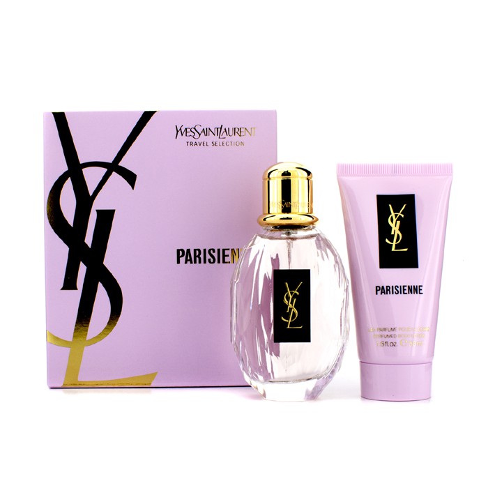 Yves Saint Laurent Parisienne Travel Selection Coffret: Eau De Parfum Spray 50ml/1.6oz + Body Lotion 50ml/1.6oz 2pcsProduct Thumbnail