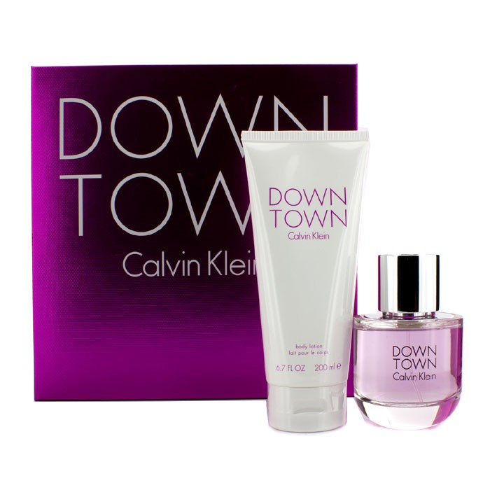 Calvin Klein Downtown ყუთი: სუნამოს წყალი სპრეი 90მლ/3უნც. + ტანის ლოსიონი 200მლ/6.7უნც. 2pcsProduct Thumbnail