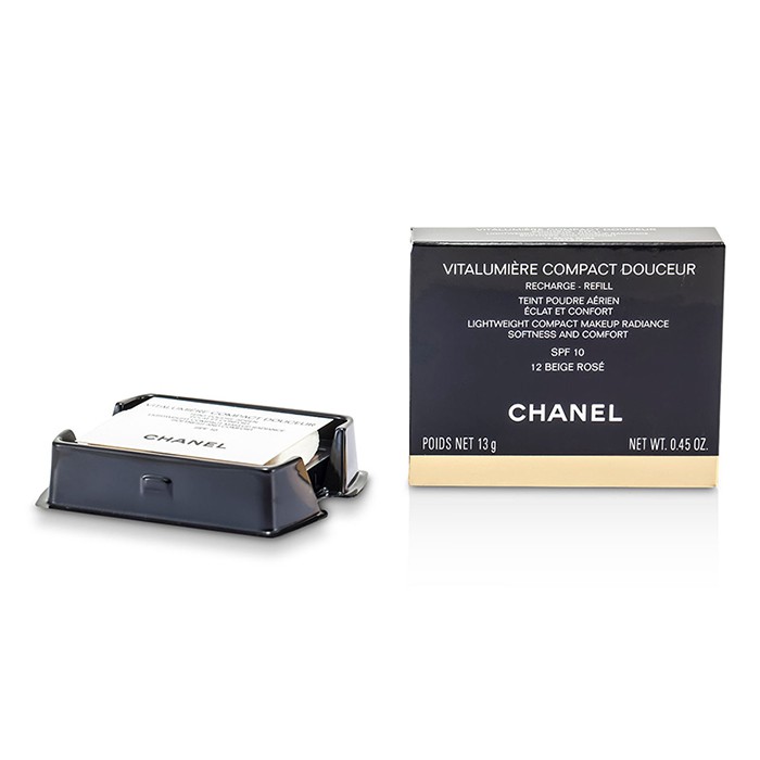 Chanel Vitalumiere Compact Douceur მსუბუქი კომპაქტური მაკიაჟი SPF 10 (დანამატი) 13g/0.45ozProduct Thumbnail