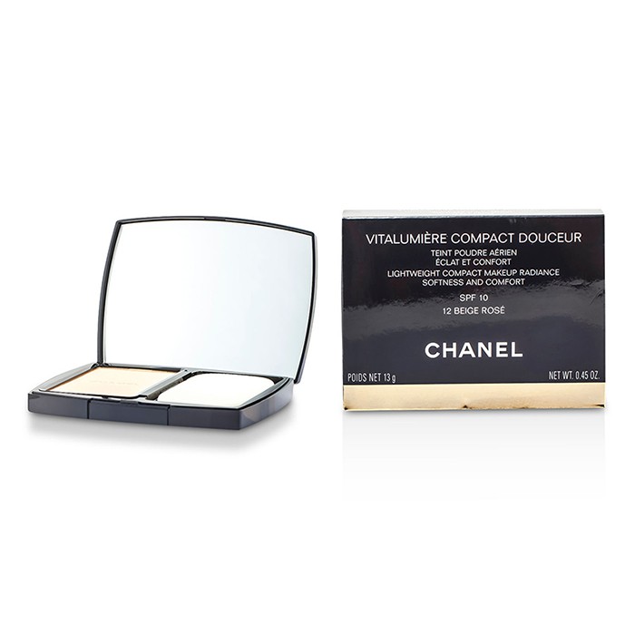 Chanel Vitalumiere Compact Douceur Ľahký kompaktný púder SPF 10 – 12 Beige Rose 13g/0.45ozProduct Thumbnail
