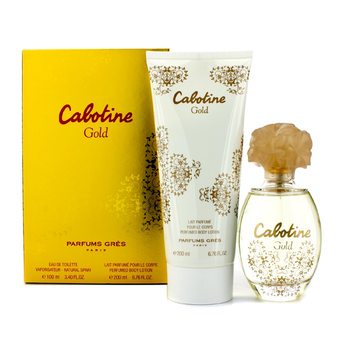 Gres Cabotine Gold Coffret: Eau De Toilette Spray 100ml/3.4oz + Body Lotion 200ml/6.76oz 2pcsProduct Thumbnail