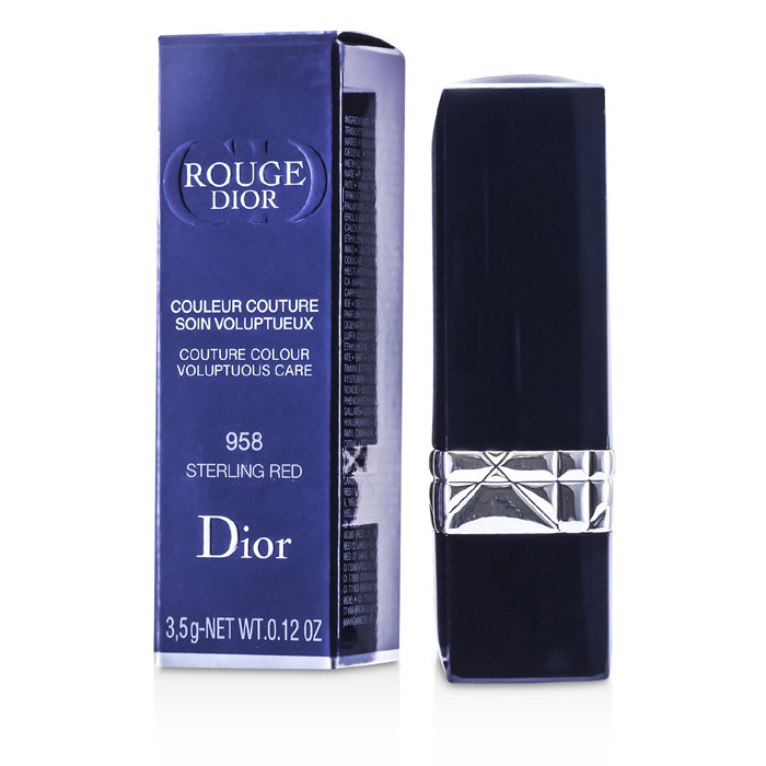 Christian Dior Rouge Dior Couture Luxusný vyhladzujúci rúž – 958 Sterling Red 3.5g/0.12ozProduct Thumbnail