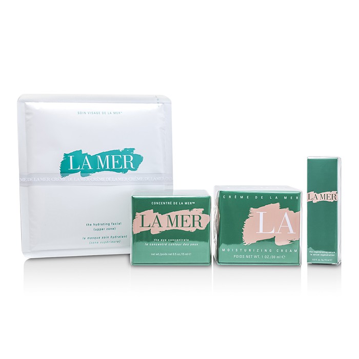 La Mer The Destination Collection: Moisturizing Cream 30ml + Serum 15ml + Eye Concentrate 15ml + Facial Mask 17g 4pcsProduct Thumbnail