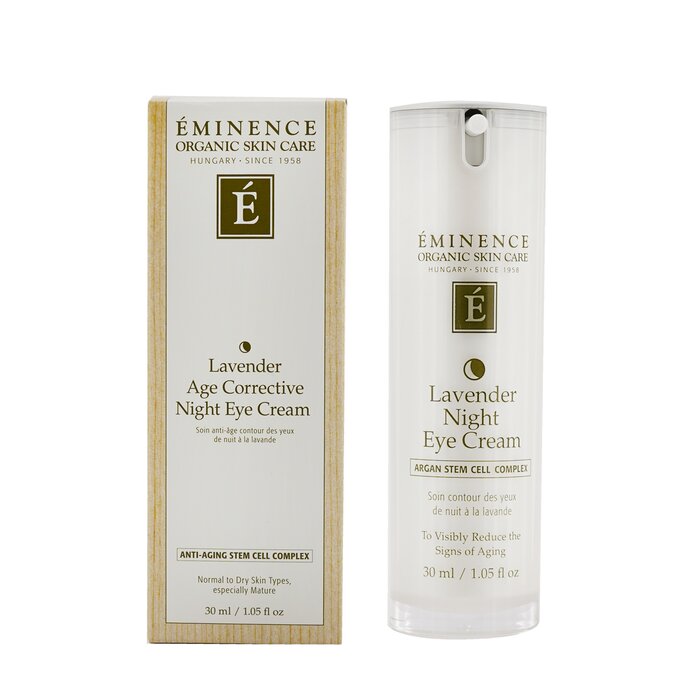 Eminence Lavender Age Corrective Night Eye Cream -silmänympärysvoide yöksi (normaalille ja kuivalle iholle, erityisesti aikuiselle iholle) 30ml/1.05ozProduct Thumbnail