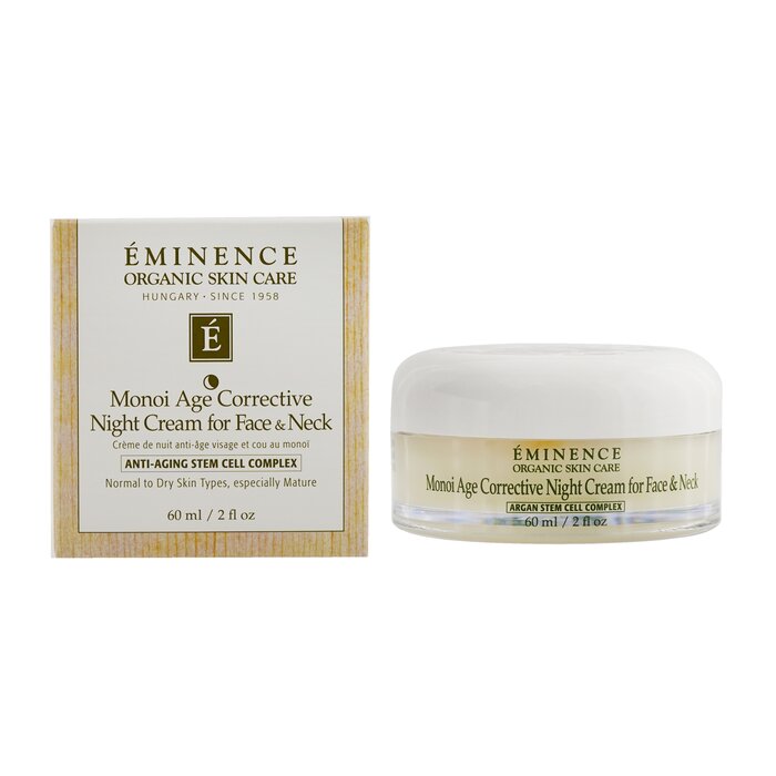 Eminence Monoi Age Corrective Night Cream for Face & Neck - For Normal to Dry Skin, especially Mature 60ml/2ozProduct Thumbnail