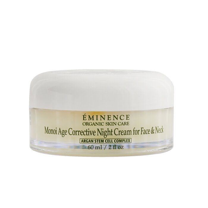Eminence Monoi Age Corrective Night Cream for Face & Neck קרם לילה לעור הפנים והצוואר (עור רגיל עד יבש, ועור בוגר) 60ml/2ozProduct Thumbnail