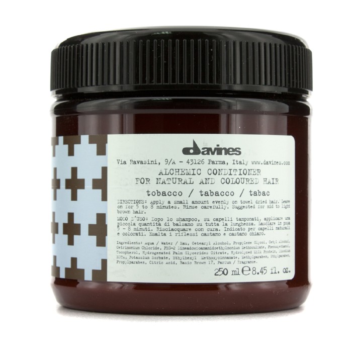 Davines Alchemic balzsam Tobacco (természetes közepesen vagy enyhén barna hajra) 250ml/8.45ozProduct Thumbnail