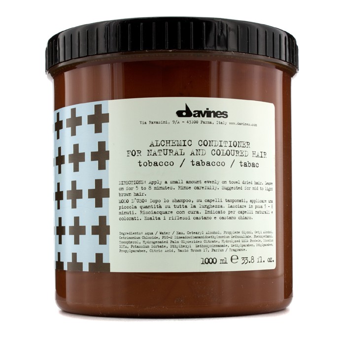 Davines Odżywka do włosów Alchemic Conditioner Tobacco (włosy naturalne, średni po jasny brąz) 1000ml/33.8ozProduct Thumbnail