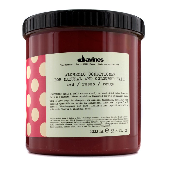 Davines Alchemic Conditioner Red (For Natural & Red or Mahogany Hair) 1000ml/33.8ozProduct Thumbnail