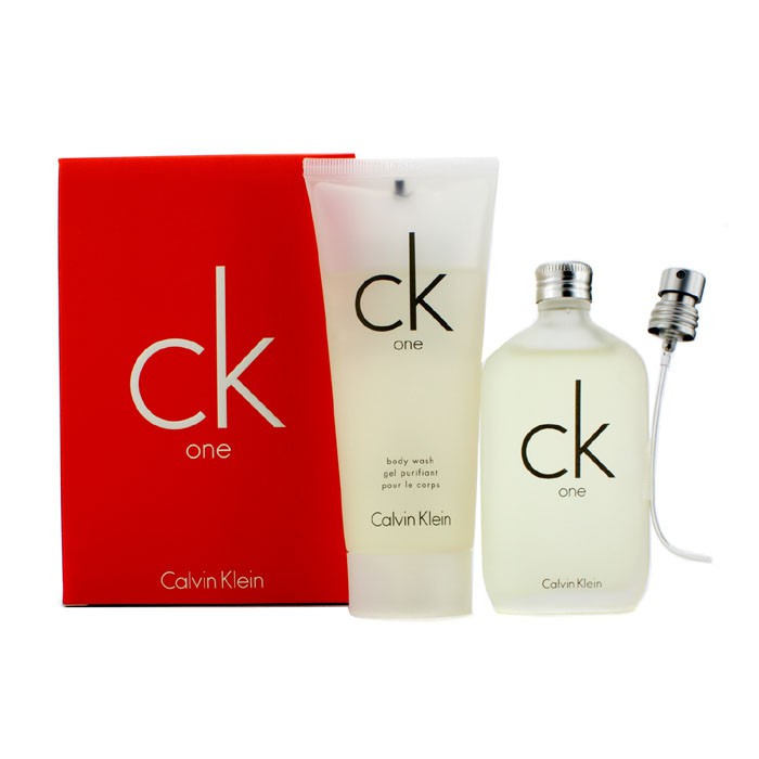 Calvin Klein Bộ CK One : EDT 50ml/1.7oz + Gel Tắm 100ml/3.4oz 2pcsProduct Thumbnail