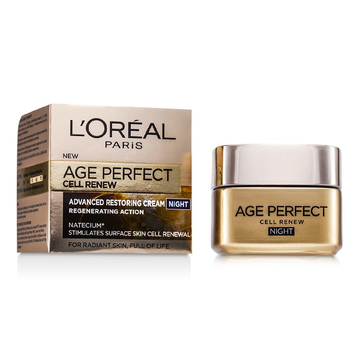 L'Oreal Age Perfect Cell Renew Crema Restauradora de Noche Avanzada 50ml/1.7ozProduct Thumbnail