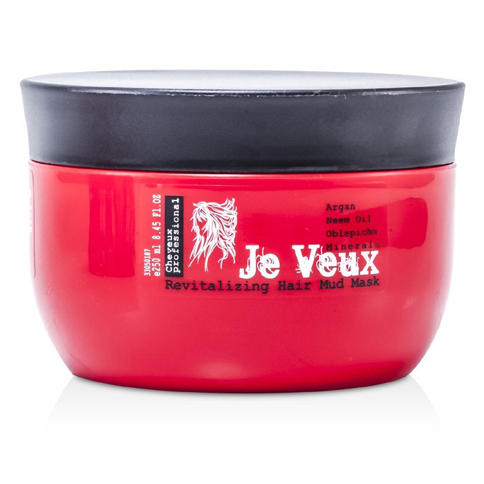 Je Veux Cheveux Professional Revitalizing Hair Mud Mask מסכת בוץ מעוררת לשיער 250ml/8.45ozProduct Thumbnail