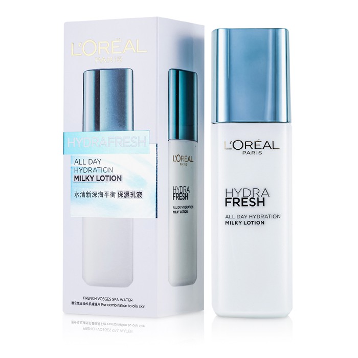 L'Oreal Hydra Fresh All Day Hydration Milky Lotion - Losion Wajah 125ml/4.2ozProduct Thumbnail