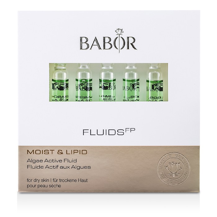 Babor ฟลูอิดกระตุ้นผิว Fluids FP Algae Active Fluid (ให้ความชุ่มชื้น & ไขมัน, สำหรับผิวแห้ง) 7x2ml/0.07ozProduct Thumbnail