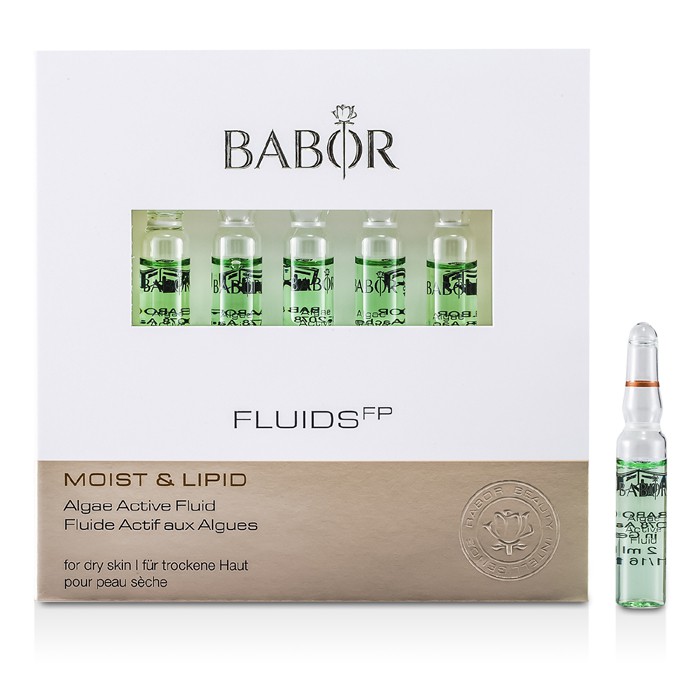 Babor Fluids FP Algae Active Fluid (Moist & Lipid, For Dry Skin) 7x2ml/0.07ozProduct Thumbnail