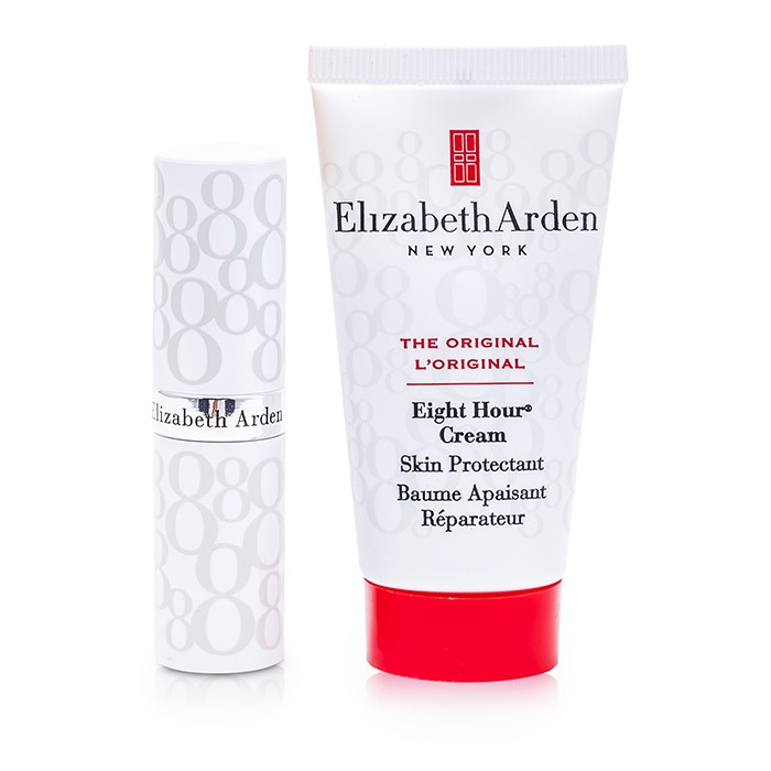 Elizabeth Arden Eight Hour Cream Set: Skin Protectant 30ml + Lip Protectant Stick SPF 15 2pcsProduct Thumbnail