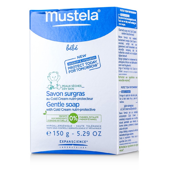 Mustela Gentle Soap With Cold Cream 8702456 150g/5.29ozProduct Thumbnail