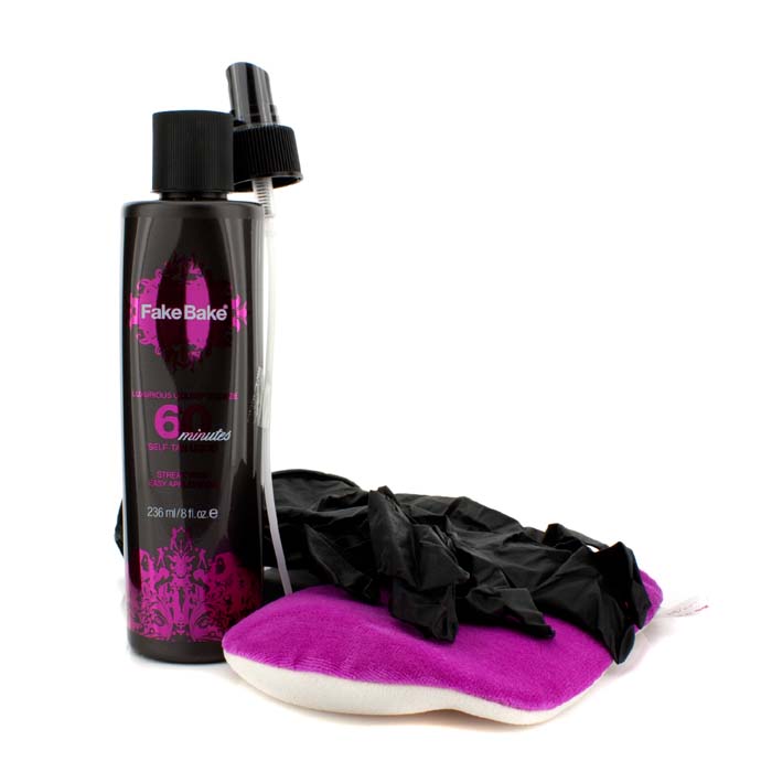 Fake Bake 60 Minutes Líquido Auto Bronceador & Guante Profesional 236ml/8ozProduct Thumbnail
