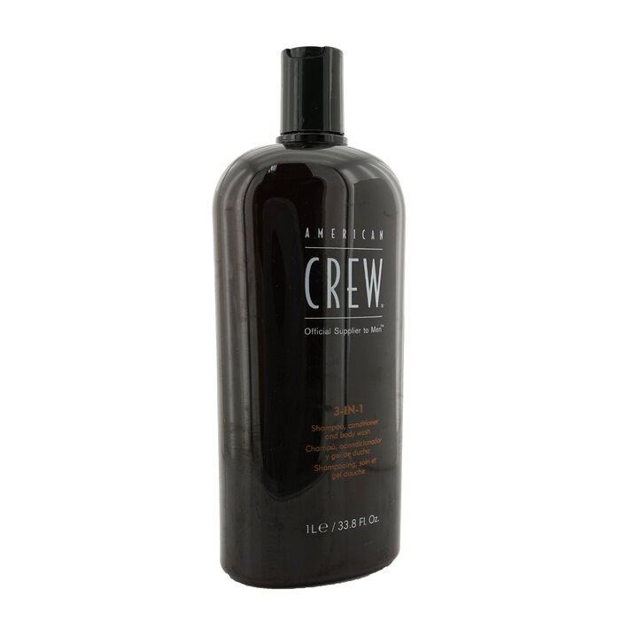 American Crew Men 3-IN-1 Shampoo, Conditioner & Body Wash 1000ml/33.8ozProduct Thumbnail