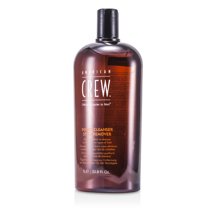American Crew Szampon do włosów dla mężczyzn do częstego stosowania Men Power Cleanser Style Remover Daily Shampoo (do każdego rodzaju włosów) 1000ml/33.8ozProduct Thumbnail