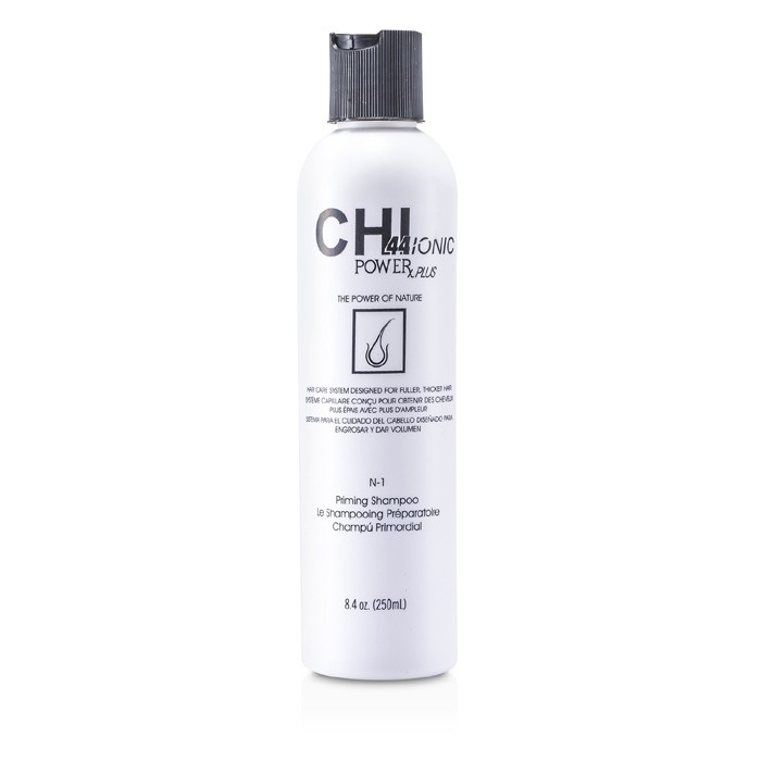 CHI CHI44 Ionic Power Plus N-1 Priming Shampoo (For Fuller, Thicker Hair) 248ml/8.4ozProduct Thumbnail