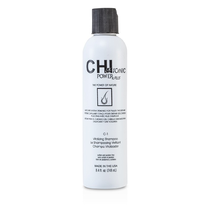 CHI CHI44 Ionic Power Plus C-1 Vitalizing Shampoo (For Fuller, Thicker Hair) 248ml/8.4ozProduct Thumbnail