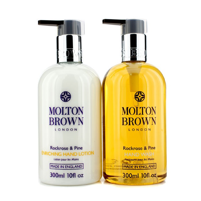 Molton Brown The Rockrose & Pine Hand Care Set: Hand Wash 300ml + Hand Lotion 300ml 2pcProduct Thumbnail