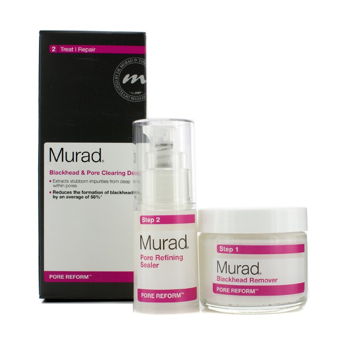 Murad Pore Reform Blackhead & Pore Clearing Duo: Blackhead Remover 50g + Pore Refining Sealer 15ml 2pcsProduct Thumbnail